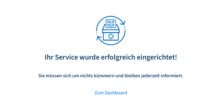 Automatisch versorgt